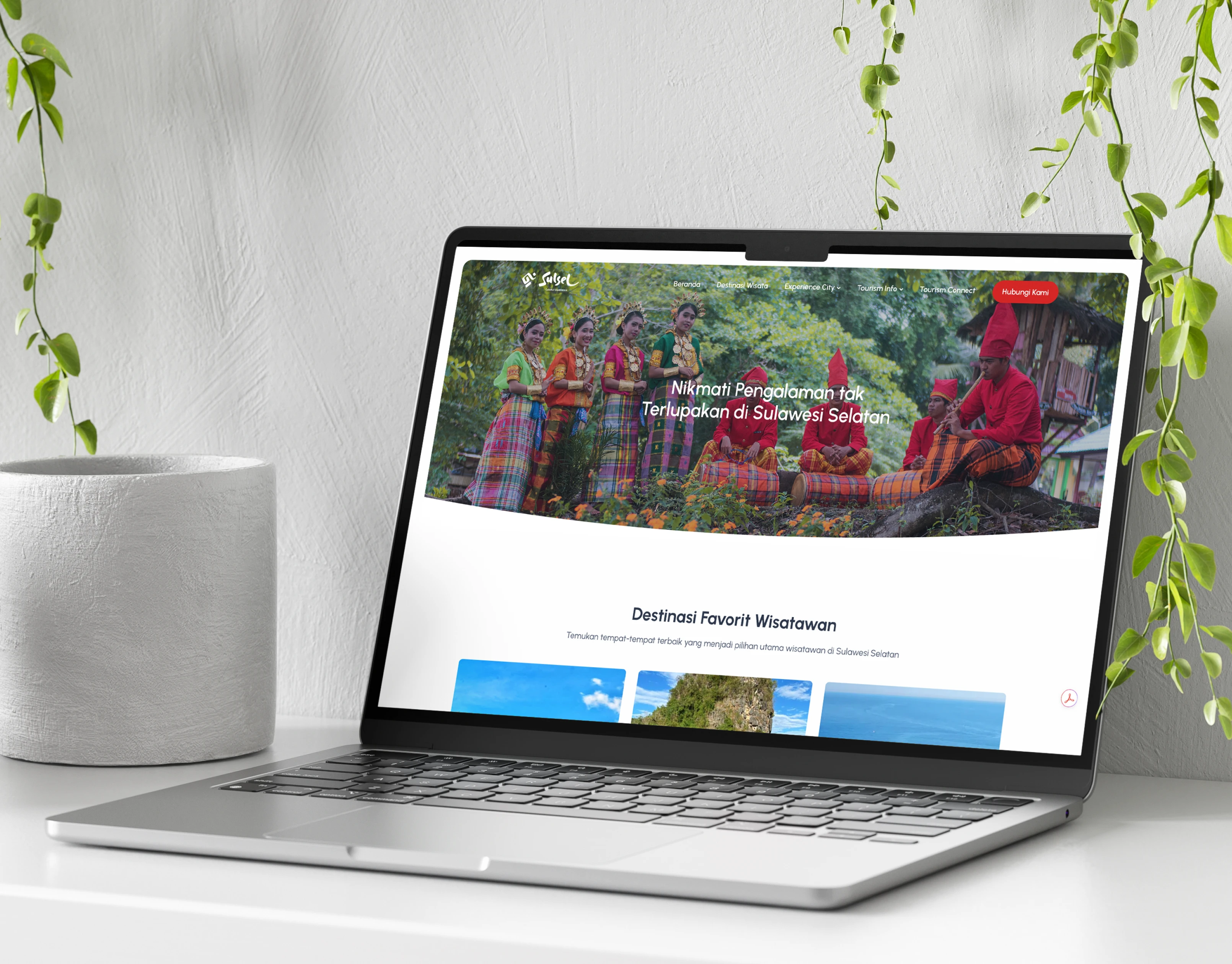 Visit Sulsel - Work - Metrotech Digital Asia